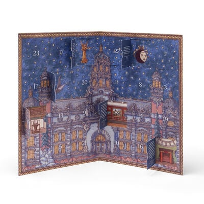 V&A advent calendar by Lukas the illustrator