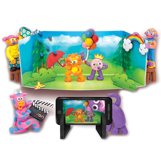 Plasticine movie maker studio kit