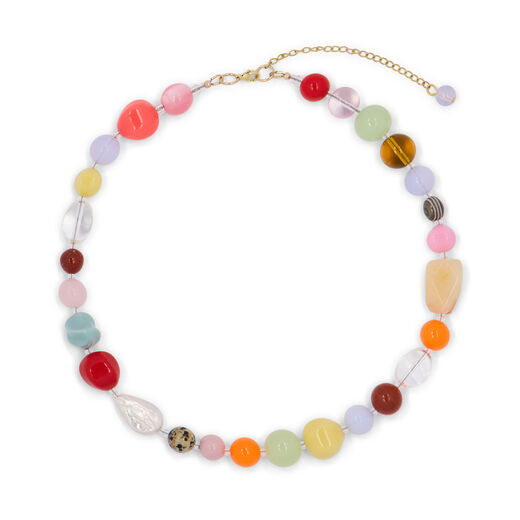 Sundae beaded necklace by Hattie Buzzard