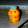 Strawberry Sky, Rave Culture Theory vase by Clink Street Ceramics