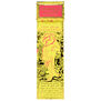 A bright yellow hand cream paper box featuring an artwork by ARTHOUSE Unlimited artist Peter Andrews.