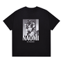 NAOMI: In Fashion black t-shirt