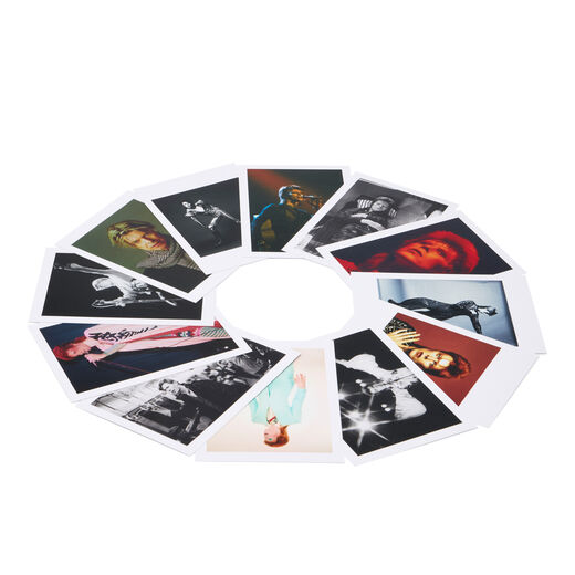 David Bowie collector's box of 50 postcards