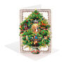 Victorian tree Christmas cards (pack of 8)