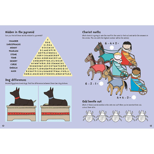 Ancient Egypt Adventure Activity Book