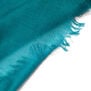 Cerulean blue merino scarf by Kashmir Loom