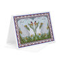 Swans greeting card by Cressida Bell