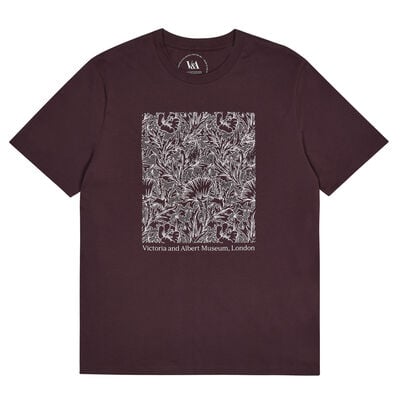 May Morris Horn Poppy t-shirt