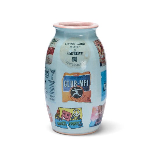 MFI, Rave Culture Theory vase by Clink Street Ceramics