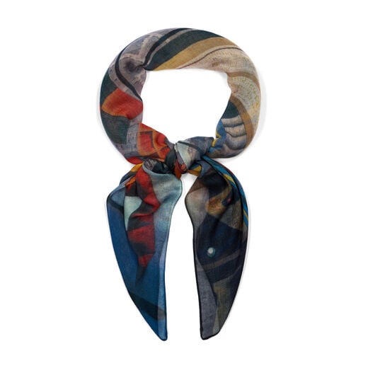 Man Ray Le Beau Temps scarf