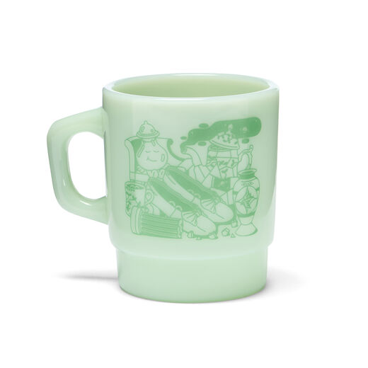Living Objects green mug by Gavin Connell