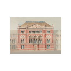 V&A building magnet