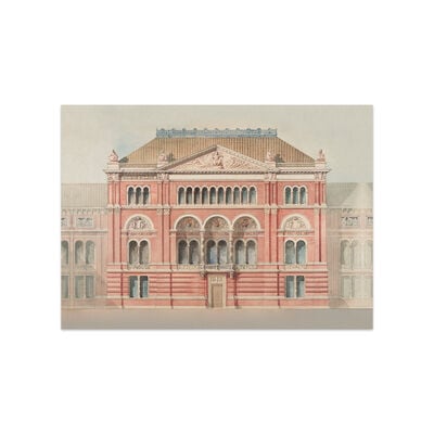 V&A building magnet