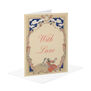 With Love by George Barbier greeting card