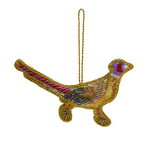 Pheasant Christmas decoration