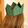 Festive paper crowns - pack of 6