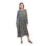 Wool multicoloured spot dress - S/M