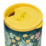 With a bright yellow silicon slide aperture, it's perfect for easy sipping on the go.