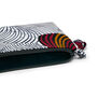 Ewa wax print cotton pouch