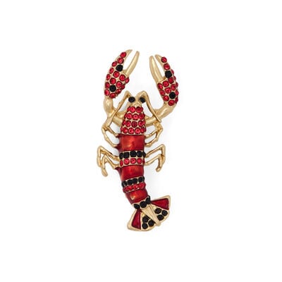 Lobster brooch