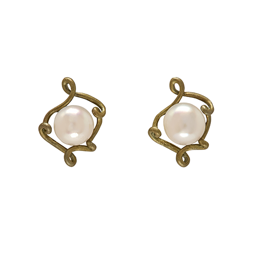 Pearl Stud Earrings