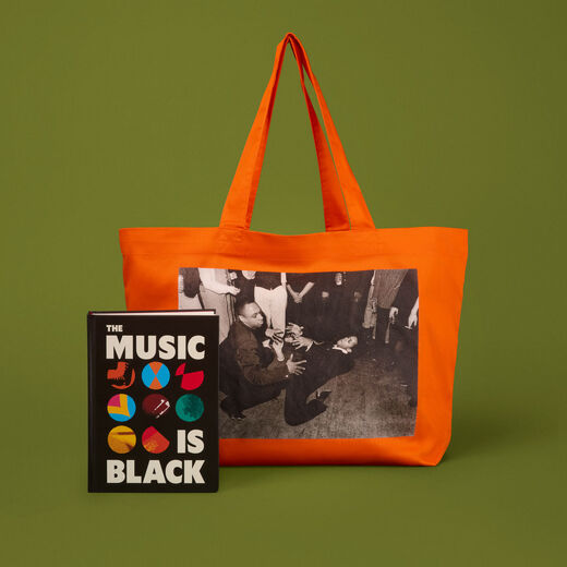 Brothers in Jazz large tote bag