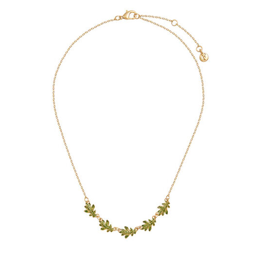 Oak leaf necklace by Fable England