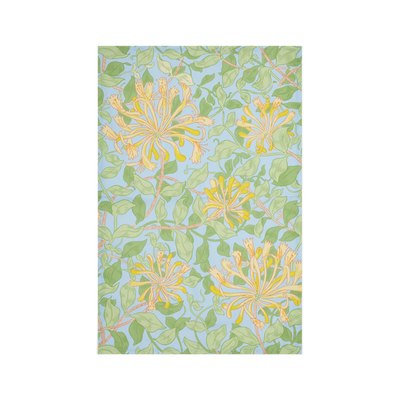 May Morris Honeysuckle tea towel