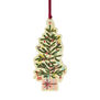 Christmas tree wooden decoration by Polly Fern