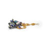 Neo Victoriana asymmetric brooch by VICKISARGE