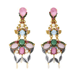 Neo Victoriana statement clip-on earrings by VICKISARGE