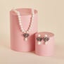 Marie Antoinette inspired pearl and bow earrings by Margaux Studios