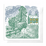Eric Ravilious Winter Village Christmas cards (pack of 12)