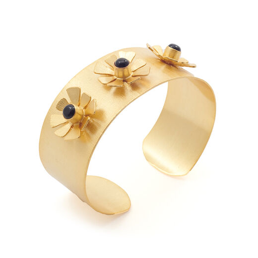 Flower burst cuff by Mine of Design