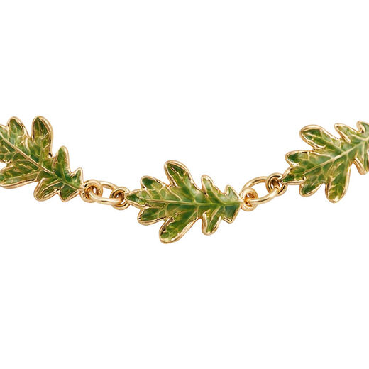Oak leaf bracelet by Fable England