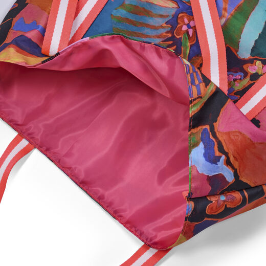 Psychedelic Dreams large tote bag