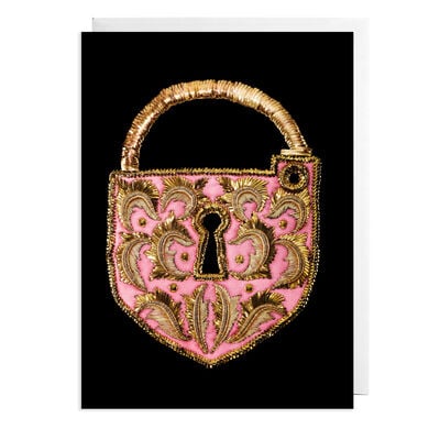 Schiaparelli: Fashion Becomes Art greetings card
