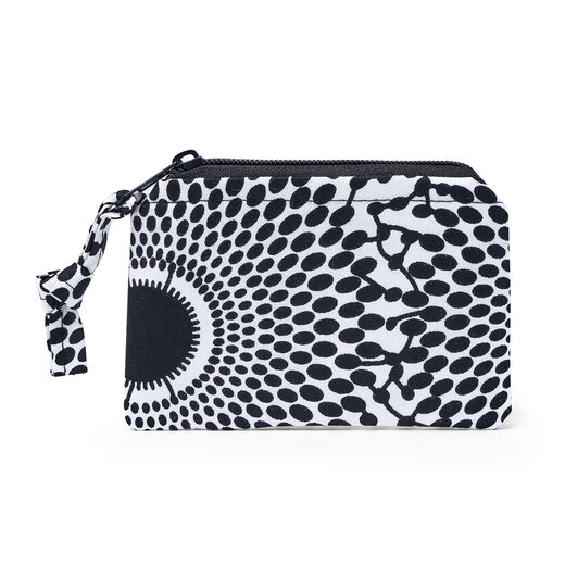 Ayo wax print cotton mini pouch