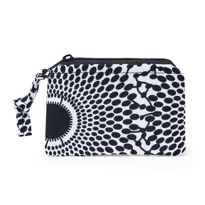 Ayo wax print cotton mini pouch