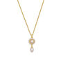 Pearl charm pendant necklace by Margaux Studios