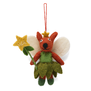 Fairy squirrel felt christmas tree decoration