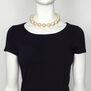 Graduated pearl necklace by Anq