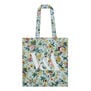 V&A Kilburn Turquoise Chintz tote bag