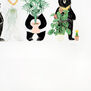 Bears and plants print by Katie Viggers
