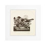 Bird by Paul Nash &ndash; 8 x 8&rdquo; mounted print