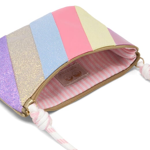 Rainbow stripe bag