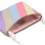 Rainbow stripe bag