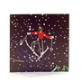 V&A Christmas Cards - Skiing at Christmas (pack of 20 - 4 designs)