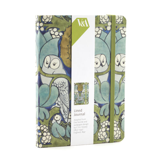 V&A C.F.A. Voysey Owls lined journal