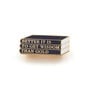 V&A books enamel badge